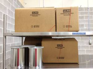 MSRP $150 Various NEW Lot Of&nbspUline Hazardous Materials Packaging Gallon&nbspPAINT CAN FOAM SHIPPER KITS