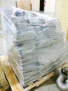 WOW SOLD ON EBAY USED $35 EACH SHIP HUGE LOT (AT LEAST 250 x $35$8750) OF LABORATORY RATGUINEA PIG STEEL WIRE FEEDING BREEDING ROUND EDGES CAGE TOPS - GREAT CONDITION&nbsp