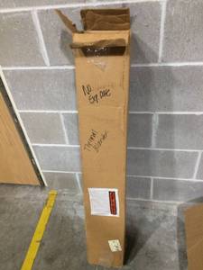 MISCELLANEOUS LOT OF EXTRAS INCLUDING THERMO BLANKET ROLL, INDUSTRIAL VACUUM HOSE (APPEARS NEW), SIGNS AND MORE