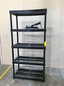 5 Shelf Storage Rack With Gateway Monitor