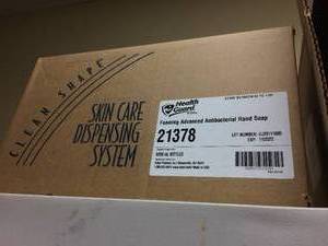 1 Case New In Box Health Guard Foaming Advanced Antibacterial Hand Soap 8950ml Bottles