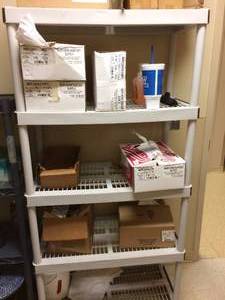 5 Shelf Storage Rack - Contents Not Included