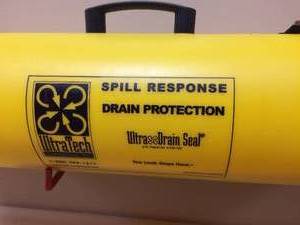 NEW UltraTech Ultra-Drain Seal and Wall Mount - Ultra-Drain Seal Wall Mounts allow quick response to any spill  just grab and go