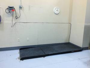 WOW MSRP $3000 Rice Lake Weighing System Rough Deck Floor Scale System with Easy Access Ramp - Great Working Condition&nbsp Scale System Is At The Loading Dock
