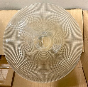 lot 43 image: Sea Gull 14 LED Satin Brass Flush Mount Ceiling Light