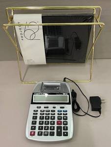 lot 89 image: Canon P23-DHV Printing Calculator Adding Machine  Desktop File