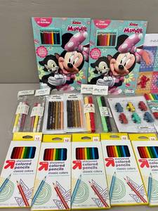 lot 103 image: Large Lot of Coloring & Art Supplies