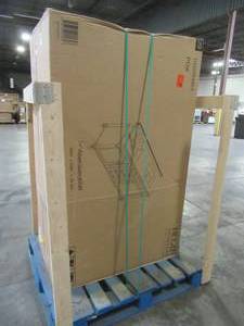 UNTOUCHED WHOLESALE PALLET CONTAINING ABERDEEN 60 x 22 VANITY CABINET IN WHITE