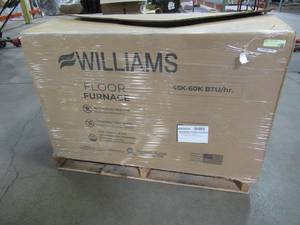 Williams 60,000 BTU Natural Gas Floor Heater, 6005622A.