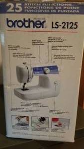 lot 442 image: NIB Brother Sewing Machine LS-2125