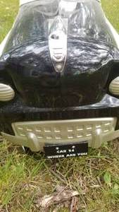 lot 100 image: Retro Style Car 54 Police Pedal Car Toy