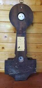 lot 428 image: Indecor Wall Mount Barometer Thermometer