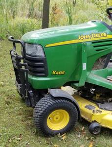 lot 1 image: John Deere X485 Lawn & Garden Tractor  648.9 hrs