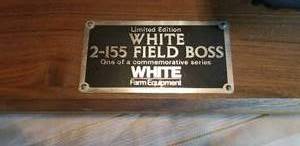 lot 202 image: White Model Tractors 2-135 and 2-155 Field Boss
