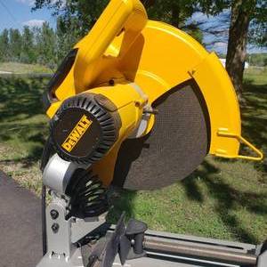 lot 470 image: DeWalt 16inch Chop Saw
