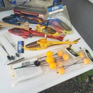 lot 334 image: Huge E-Flite Component Bundle