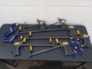 lot 496 image: Collection of Quick Grip Clamps