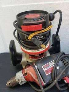 lot 491 image: Collection of Electric Hand Power Tools