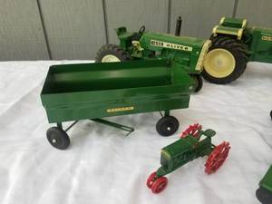 lot 227 image: Collection of Oliver Tractor and Farm Implement Diecast Models 116