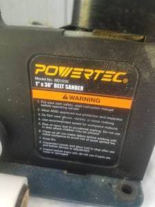 lot 483 image: Powertec 1 x 30 Belt Sander