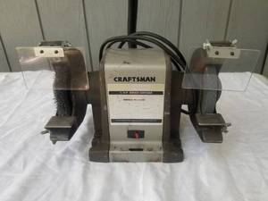 lot 382 image: Craftsman Bench Grinder