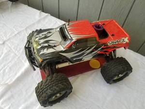lot 247 image: HPI Racing Savage X 4.1 RTR Gas RC Truck