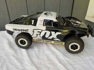 lot 244 image: Traxxas Slash Ultimate 4x4 RCR Electric Short Course Truck