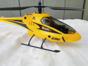 lot 281 image: E-Flite Blade CX RTF Electric Coaxial Micro Helicopter- Yellow