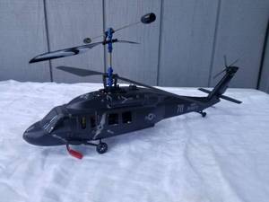 lot 273 image: E-Flite Navy Blackhawk RTF Electric Helicopter