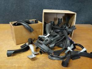 lot 355 image: Large Lot of Metal and Poly Bend Supports for PEX Tubing 12 up to 1