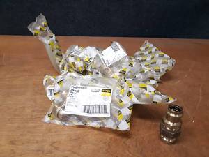 lot 294 image: Lot of (15) VIEGA ProPress Brass 34 Pipe Unions