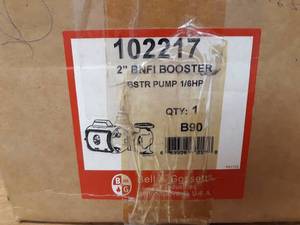 lot 373 image: NEW Bell and Gossett 2 Booster Pump - 16HP - Part No. 102217