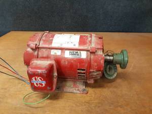 lot 374 image: US Motors Electric Motor - 3.0HP 3PH 1770 RPM