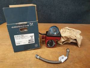lot 388 image: NEW Grundfos Circulation Pump Assembly - Part No. UP15-10SU7PTLC