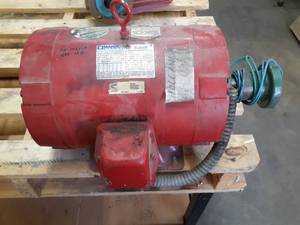 lot 390 image: Marathon Electric Motor - 7.5HP 3PH 1760 RPM