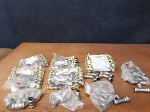 lot 317 image: Lot of (99) VIEGA 316 Stainless Steel ProPress Fittings 34