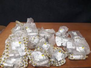 lot 322 image: Lot of (35) VIEGA 316 Stainless Steel ProPress Ball Valves 1-12