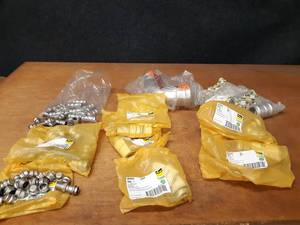 lot 333 image: Lot of (57) VIEGA 304 Stainless Steel ProPress Fittings 12 up to 3
