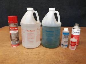 lot 472 image: Lot of Ice Machine Cleaners, Coil Cleaner, AC Flush and More