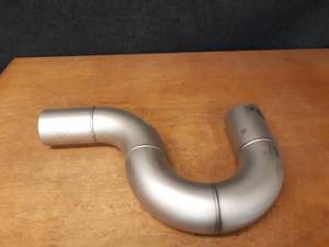 lot 494 image: Stainless Steel 4 P-Trap for Drain Assembly