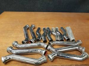 lot 498 image: Lot of (15) 1-12 Chrome Plated Brass Drain Tubes
