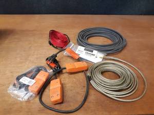 lot 518 image: Lot of Bulk Heat Tape  Wire and Connections