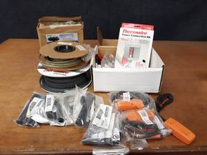 lot 520 image: Lot of Bulk Heat Tape  Wire and Connections