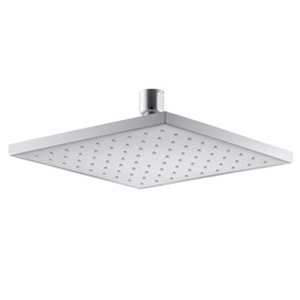 lot 528 image: NEW Kohler Showerhead - 8 Contemporary Square Rain Showerhead