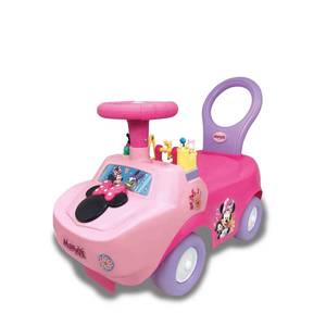 Kiddieland Disney Minnie Mouse Playtime Light & Sound Activity Ride-On