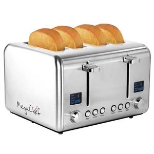 MegaChef 4-Slice Wide-Slot Toaster