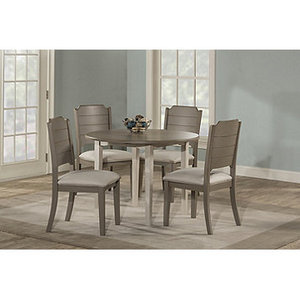 Hillsdale Furniture Clarion Round Drop-Leaf Dining Table