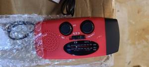 SolarHand CrankUSB Emergency Weather Radio with Flashlight