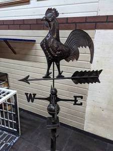 Rooster Weather Vane Decor