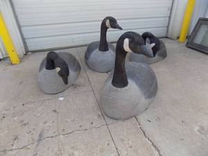 4 - Large Goose Decoys
